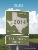 Click here to view Pioneer Natural Resources Company 2014 10-K and Annual Report