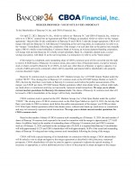 Click here to view Bancorp 34, Inc. 2024 Special Meeting Proxy Statement
