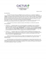 Click here to view Cactus Acquisition Corp. 1 Ltd. Proxy Statement - Nov. 1, 2024 Extraordinary General Meeting