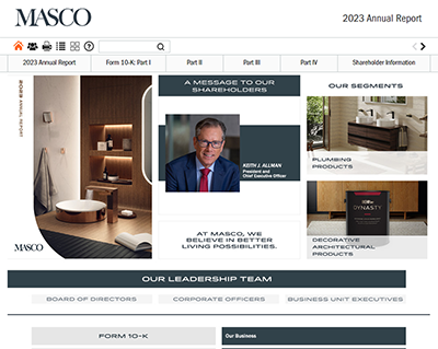 Masco Interactive Example