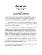 Click here to view Daseke, Inc. Supplement No. 1 to Proxy Statement