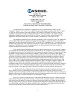 Click here to view Daseke, Inc. Supplement No. 2 to Proxy Statement