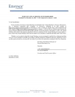 Click here to view Ensysce Biosciences, Inc. Notice of Adjournment of the Annual Meeting