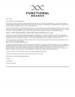 Click here to view Functional Brands Inc. 2026 Reminder Letter