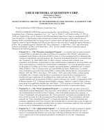 Click here to view GSR II Meteora Acquisition Corp. 2023 Special Meeting Proxy Statement