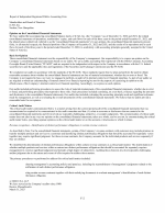 - Report of Independent Registered Public Accounting Firm