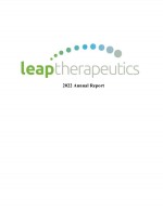 Click here to view Leap Therapeutics, Inc. 2022 Annual Report
