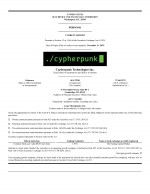 Click here to view Cypherpunk Technologies Inc. (formerly Leap Therapeutics, Inc.) 2025 Form 8-K - Definitive Additional Materials