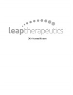 Click here to view Cypherpunk Technologies Inc. (formerly Leap Therapeutics, Inc.) 2024 Annual Report