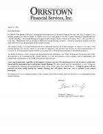 Click here to view Orrstown Financial Services, Inc. 2023 Proxy Statement