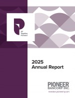 Click here to view Pioneer Bancorp, Inc. 2025 Annual Report