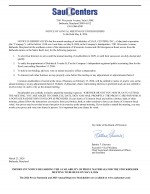 Click here to view Saul Centers, Inc. 2026 Proxy Statement