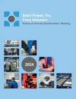 Click here to view Solid Power, Inc. 2024 Proxy Statement
