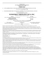 Click here to view Windtree Therapeutics, Inc. 2024 Form 10-K