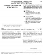 Click here to view Zapp Electric Vehicles Group Limited 2025 Proxy Card